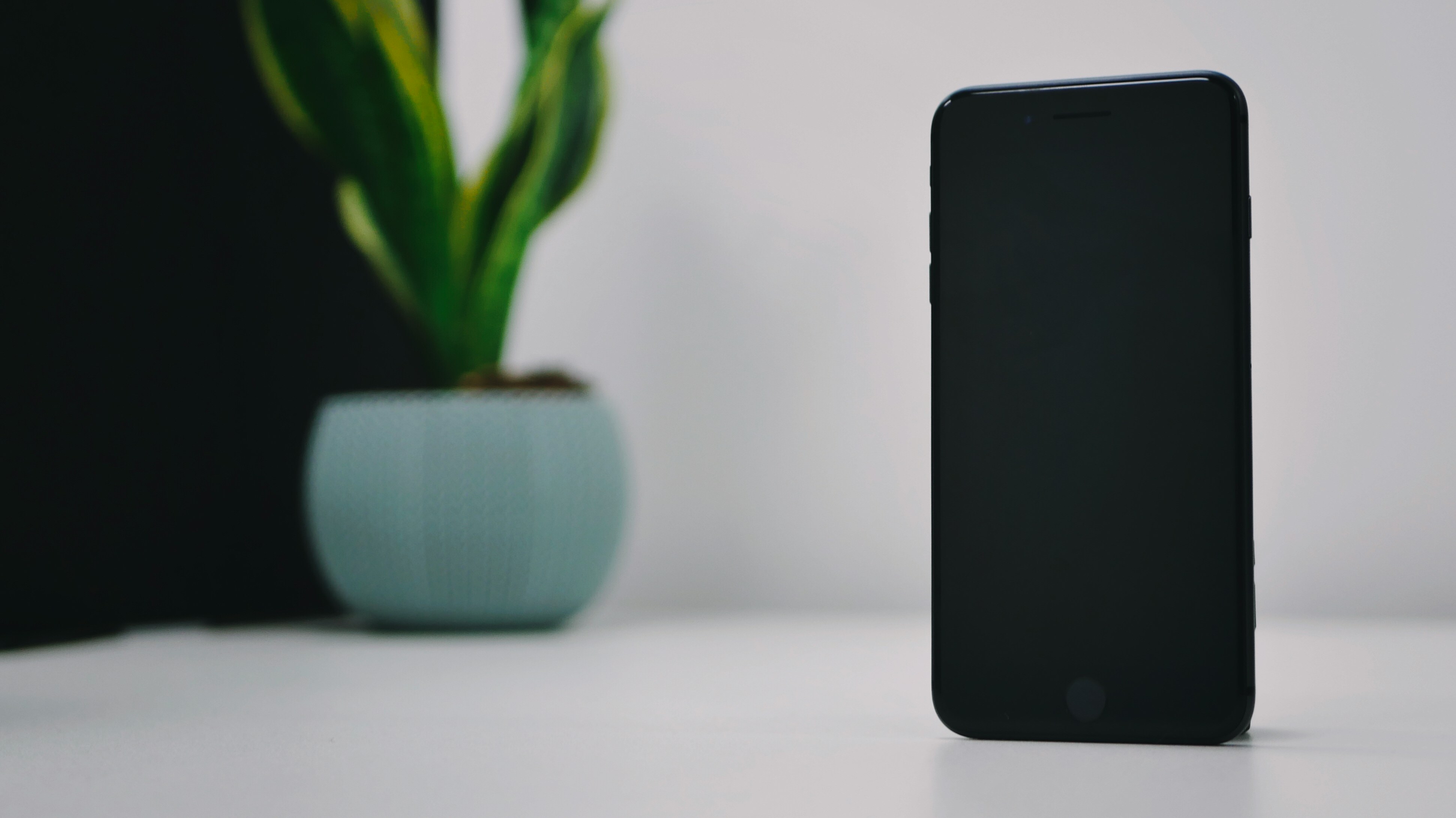 Minimalist desk setup ideal for podcast writing or planning